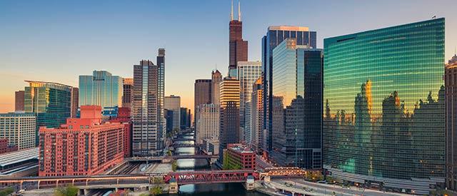 Picture of downtown Chicago, Illinois